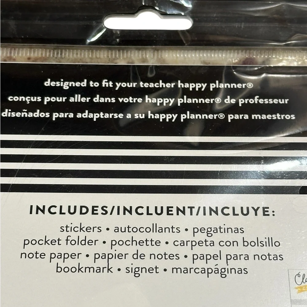 The Happy Planner Big Sized Teacher Addition Planner Accessories Pack